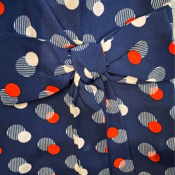 Kate Spade 100% silk Villa faux wrap dress size 0 - Picture 3 of 5